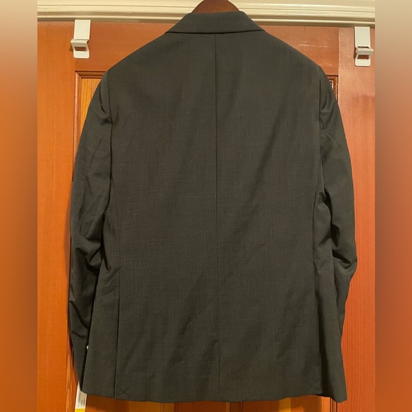 Calvin Klein Men’s Skinny Fit Infinite Stretch Suit Charcoal Grey 40S 32x30 NWT - Picture 2 of 10
